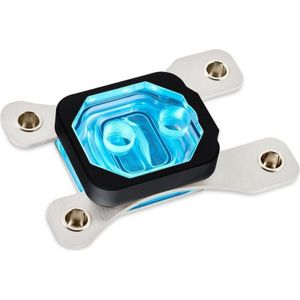 Aqua Computer - Cuplex Kryos NEXT RGBpx - Waterkoeler - Verchroomde Koperen Bodem - Acryl Behuizing