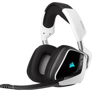 Corsair Leegte Elite (Draadloze), Gaming headset, Zwart, Wit