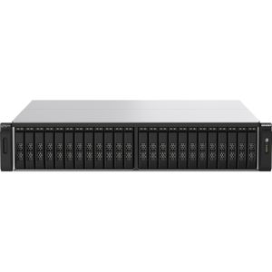 QNAP TS-h2490FU NAS Rack (2U) EPYC 7232P 64 GB DDR4 0 TB QuTS hero Zwart, Grijs