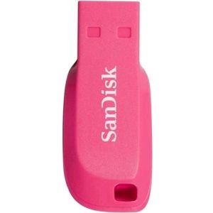 SANDISK Cruzerblad (16 GB, USB-A), USB-stick, Blauw, Groen, Roze