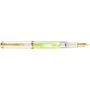 Pelikan, zz3_ARCHIV_Pen_to_pen, Vulpen M200 Pastel Groen M Etui (Lichtgroen, Goud, Wit)