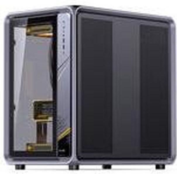 Jonsbo - Midi-tower Behuizing - Zwart - Gaming-behuizing - Drie Zijden Gehard Glas
