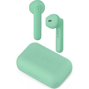 SBS Twin Buds TWS True Wireless Oortelefoon lichtblauw (2.50 h, Draadloze), Koptelefoon, Blauw