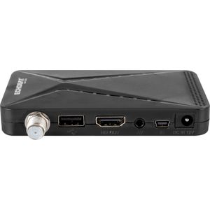 Echosat OM-26100 (DVB-S2, DVB-S), TV-ontvanger, Zwart