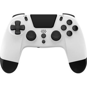 Gioteck Controller VX4 draadloze Bluetooth PS4 u. P (PC, Playstation), Controller, Wit