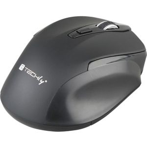 Techly IM 102-WBK muis Rechtshandig RF Draadloos Optisch 1600 DPI