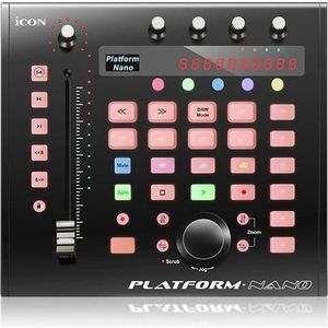 iCON Pro Audio Platform Nano USB (Controller), MIDI-controller, Zwart