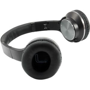 Conceptronic Bluetooth koptelefoonluidspreker (6 h, Draadloze, Bedraad), Koptelefoon, Zwart