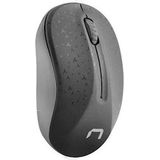 NATEC - NMY-1650 - Draadloze Muis - Zwart/Grijs - Optisch - 1600 DPI