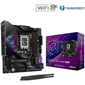 AsRock Z890M Riptide WiFi Intel DDR5 S1851 MATX (LGA 1851, Intel Z890, ATX), Moederbord