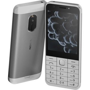 Nokia 230 - Mobiele Telefoon - Wit - 2.80 inch - 2 Mpx - 2G