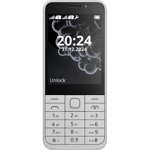 Nokia 230 - Mobiele Telefoon - Wit - 2.80 inch - 2 Mpx - 2G