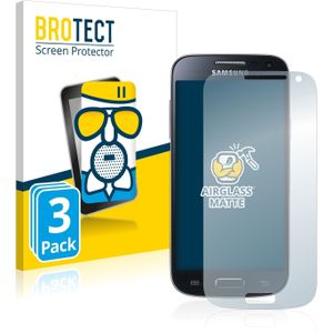 BROTECT AirGlass Matte kogelwerende glasfolie (3 Stuk, Galaxy S4 Mini I9195), Smartphone beschermfolie