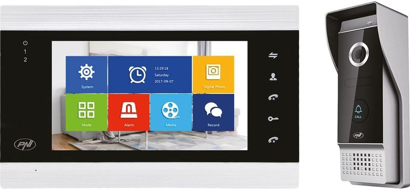 PNI SafeHome PT720MW - Slimme Video Intercom - HD - Wit - Tuya Smart