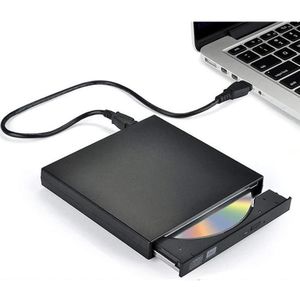 C+P RW1 Slanke externe USB 2.0 CD (1 x), Optische gegevensdrager