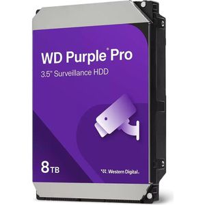 Western Digital - Purple Pro - HDD - 8TB - Intern - 7200 RPM - 3.5 inch