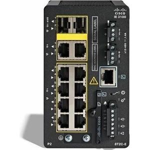 Cisco IE3100 W/8GE POE+ 2GE, Router, Zwart