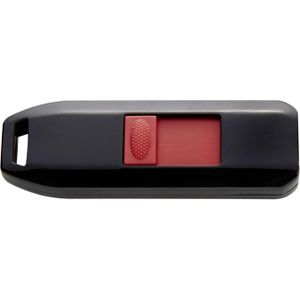 Intenso 8GB Business Line USB 20 stick zwart-rood (8 GB), USB-stick, Zwart