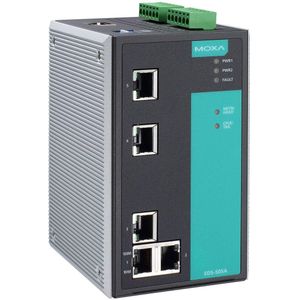 Moxa EtherDevice Switch EDS-505A-T - Schakelaar - beheerd (5 ports), Netwerkschakelaar