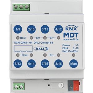 MDT MDTtechno. DALI-besturing 64 Gateway 4TE, REG SCN-DA641.04, Automatisering