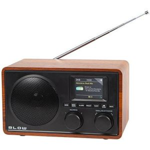 Blow Radio RK5 BT FM/DAB+ keuken, zwart (FM, DAB+, Bluetooth), Radio, Zwart