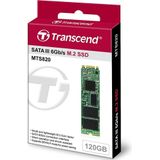 Transcend MTS820 SSD - 120GB - Intern - M.2 2280 - SATA 6Gb/s