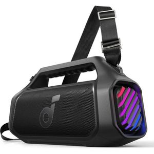 Anker - Soundcore Boom 2 Plus - Bluetooth-luidspreker - Zwart - Waterdicht IPX7