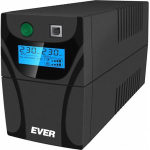 Ever EASYLINE 850 USV (850 VA, 480 W, Lijninteractief UPS), UPS