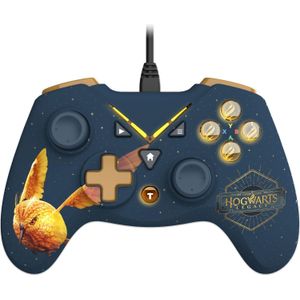 Trade Invaders Harry Potter - Wired Controller for Xbox One/ PC with 3M Câble - Golden Vivet (Xbox One S), Controller, Goud