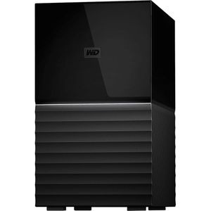 WD USB 3.0 HDD My Book Duo, 12 TB, WDBFBE0120JBK (12 TB), Externe harde schijf