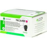 Lexmark 78C2UME tonercartridge 1 stuk(s) Origineel Magenta