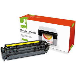 Q-Connect, Toner, Toner voor kleurenlaserprinters/multifunctionele apparaten (Y)