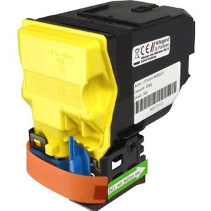 Ampertec, Toner, Kompatibler Toner ersetzt Konica Minolta TNP-50Y yellow (Y)