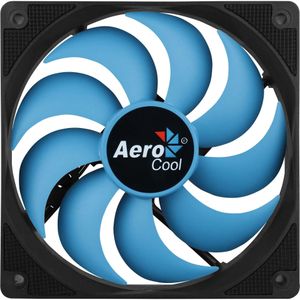 AeroCool Motion 12 Plus ventilator voor computerbehuizing (120 mm, 1 x), PC ventilator, Zwart