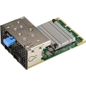 Supermicro AOC-A25G-b2S - Netzwerkadapter - Advanced I/O Module (AIOM) - 25Gb Ethernet SFP28 x 2, Netwerkkaarten