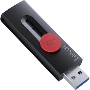 Lexar - JumpDrive D300 - USB-stick - Zwart - 128GB, USB-A, USB-C, Overdrachtssnelheden tot 130 MB/s