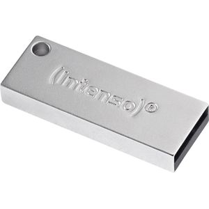 Intenso "STICK 32GB 3.0 Premium Line silver" (32 GB, USB-A), USB-stick, Zilver