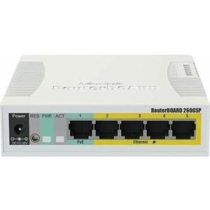 MikroTik RouterBOARD RB260GSP (6 ports), Netwerkschakelaar