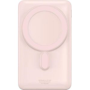 Baseus Powerbank Magnetic 10000mAh 20W (roze), Powerbank, Roze