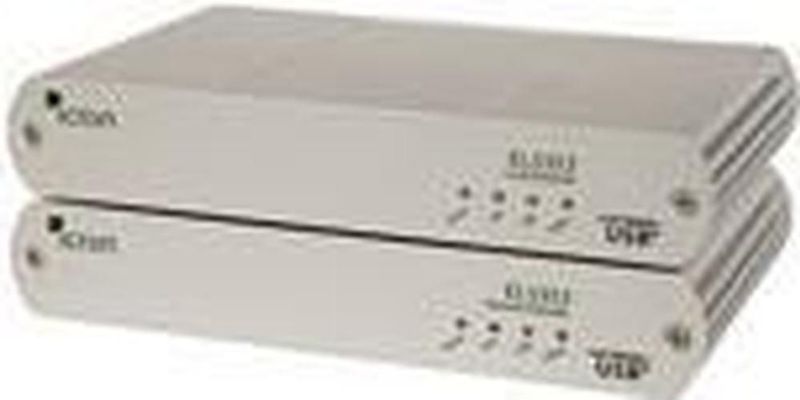 Icron - EL5353 - KVM Schakelaar - Grijs - HD-video en USB Extender