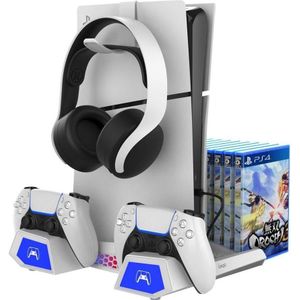 IPega - PG-P5S023 - Multifunctionele Stand - Wit - Voor PS5/PS5 Slim