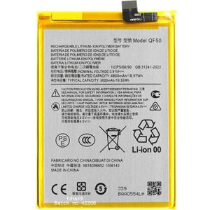 OEM Akku QF50 für Motorola G04s (XT2421), Batterij smartphone