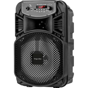 Krüger&Matz Music Box zwarte luidspreker (Oplaadbare batterij), Bluetooth luidspreker, Zwart