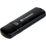 Transcend - Jetflash 750 - USB-stick - Zwart - 64GB - USB 3.0