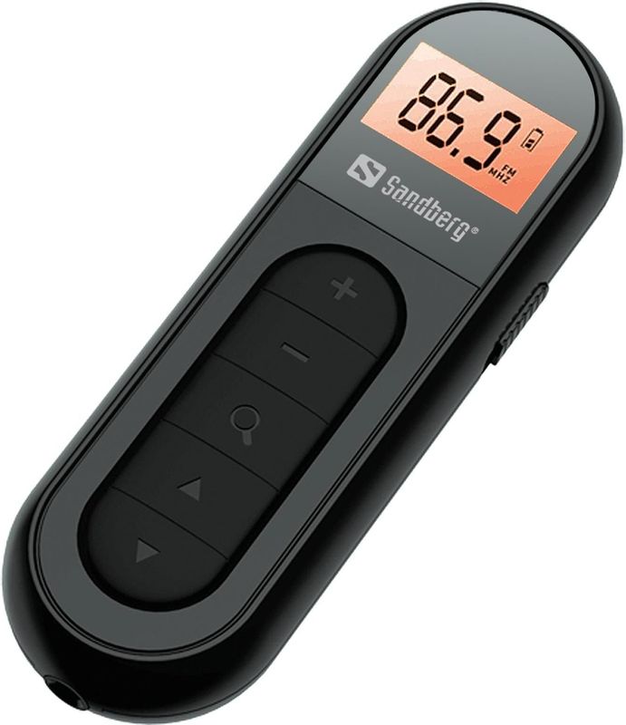 Sandberg - Oplaadbare Zakradio - Compact - USB Opladen - 18 Uur Luisterplezier