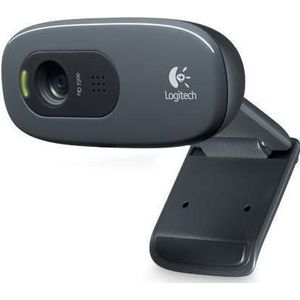 Logitech HD Webcam C270 (0.90 Mpx), Webcam, Zwart