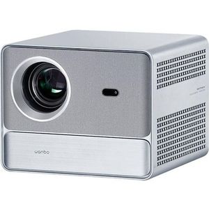 Xiaomi Wanbo Projector DaVinci 1 Pro 1080p met Android-systeem en Google Assistant Wit EU (Volledige HD, 600 lm, 1.33:1), Beamer, Zilver