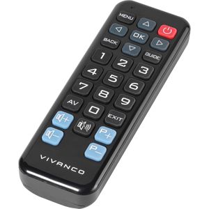 Vivanco - RR Z 130 LG - Afstandsbediening - Zwart