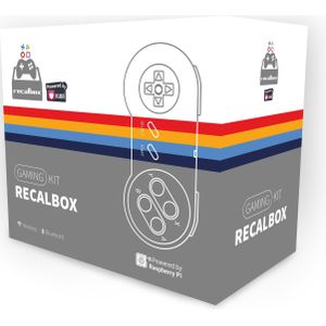 HutoPi Raspberry Pi 5 Gaming Kit RECALBOX-versie, Ontwikkelborden + Kits