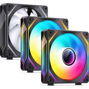Jonsbo - ZL-120B - PC Fan - 120 mm - PWM - ARGB - 3-pack